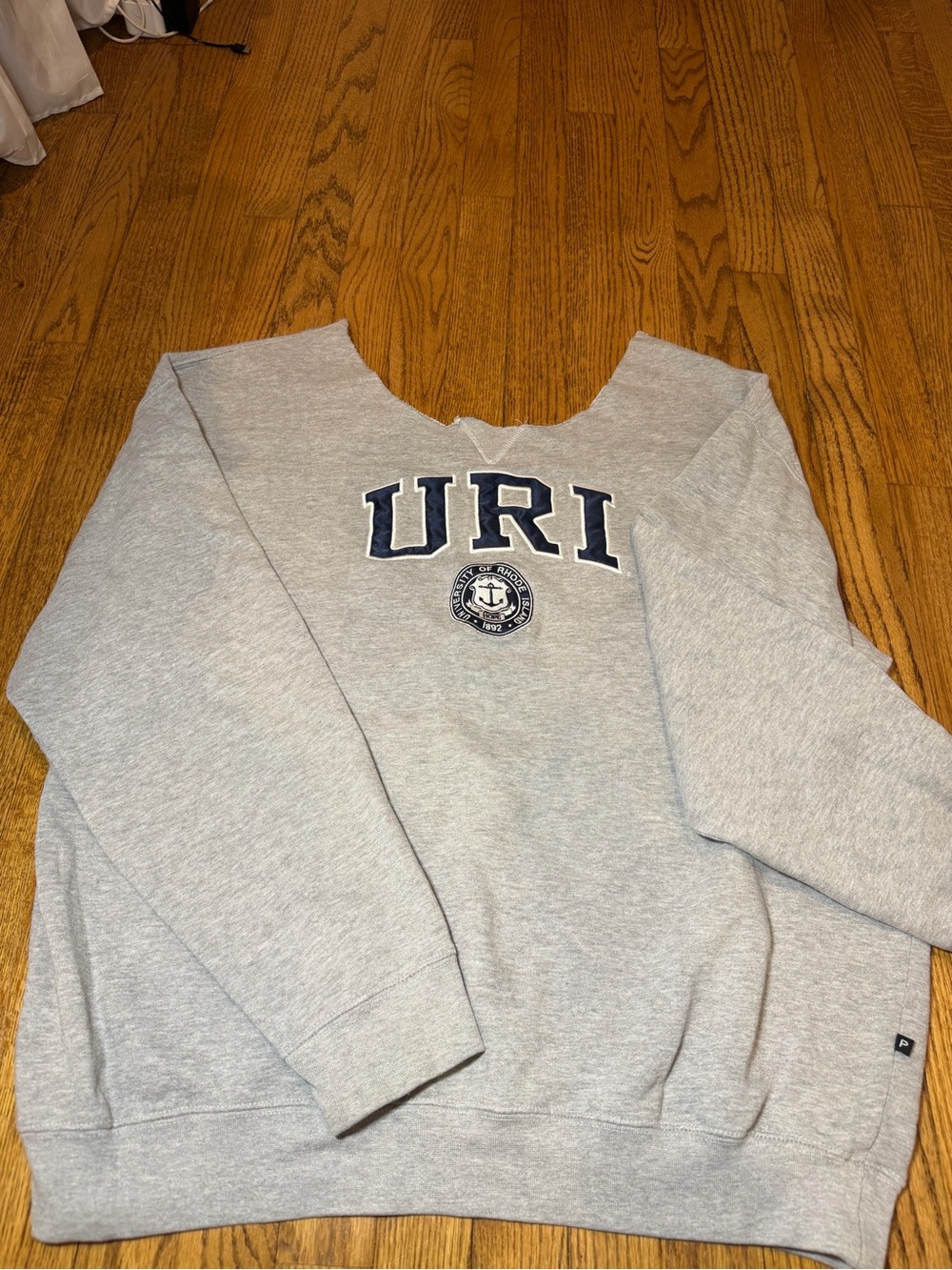 URI Gray Crewneck Sweatshirt - Women's Cozy Pullover